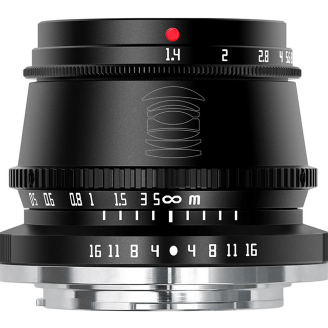 TTArtisan 35mm f1.4 APS-C Lens - Micro Four Thirds (Black) - Open Box