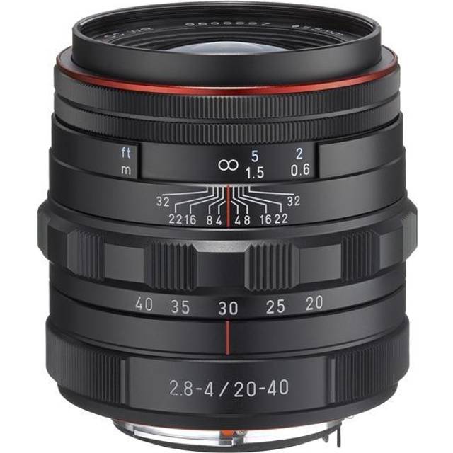 Pentax HD DA 20-40mm F2.8-4 ED Limited DC WR Lens in Black