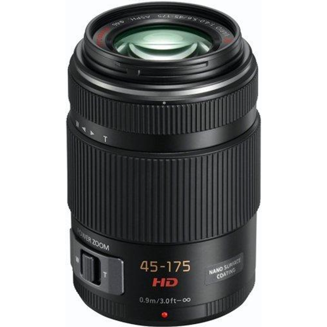 Used Panasonic Lumix G X Vario PZ 45-175mm f/4-5.6 ASPH Power O.I.S. Lens