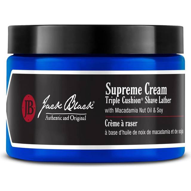 Jack Black Supreme Cream Triple Cushion Shave Lather (9.5 oz Jar)