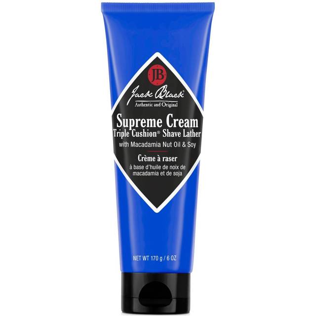 Jack Black Supreme Cream Triple Cushion Shave Lather (6 oz Tube)