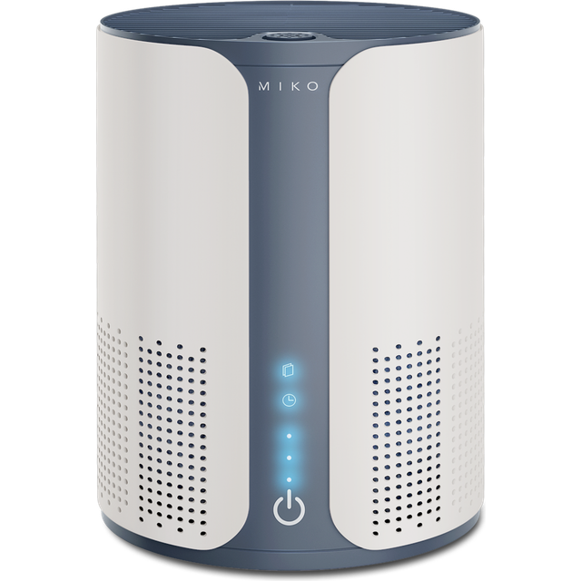 HEPA Filter Air Purifier For Large Room 3 Fan Speeds Built-in Timer - White - One Size