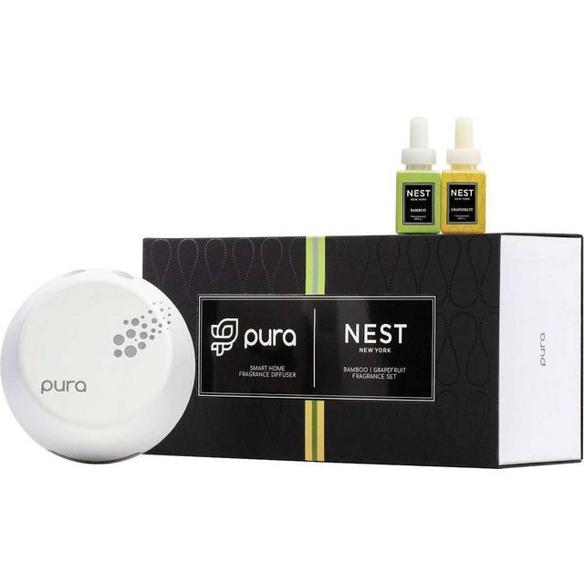 NEST Fragrances Bamboo & Grapefruit Smart Home Fragrance Diffuser Set, Bamboo, Grapefruit