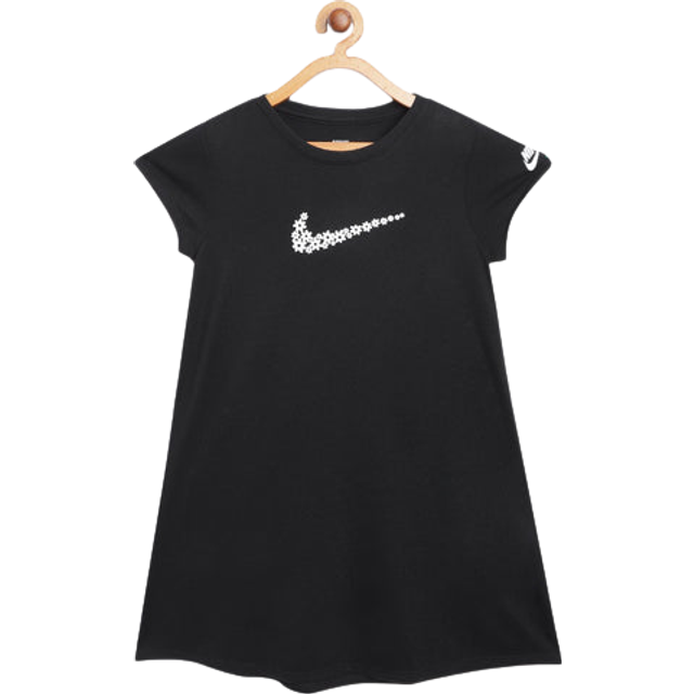 Nike, Dresses, female, Black, 6 Y, Daisy Tee Sport Dress Black
