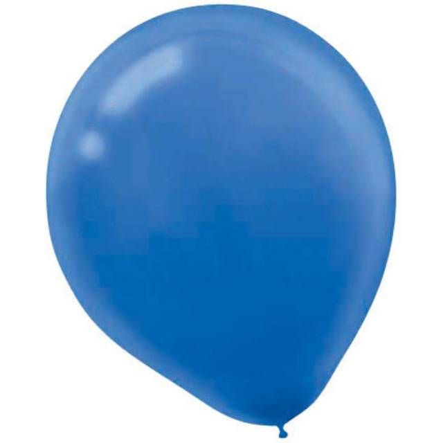 "Bright Royal Blue Solid Color Latex Balloons - 9"""""""" (Pack Of 20) - Stunning Solid Color Party Decor For Events  And Parties"