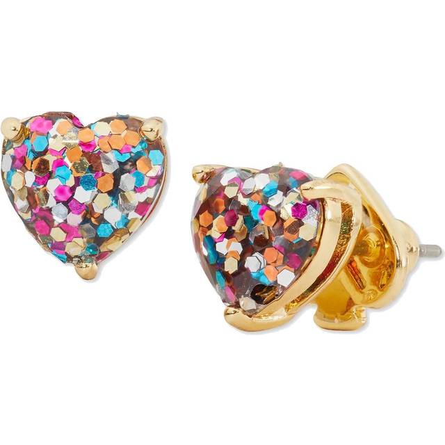 Kate Spade New York Glitter Heart Studs - YG6