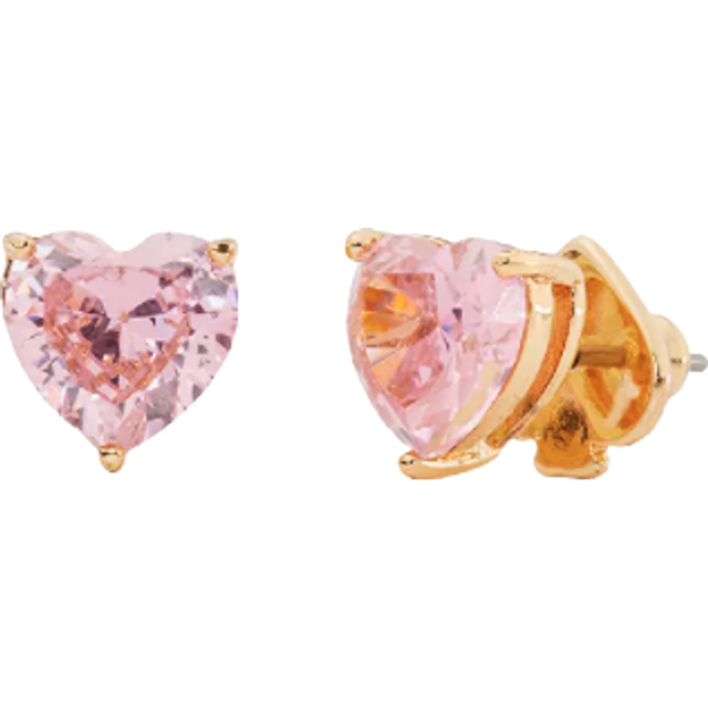 kate spade new york Cubic Zirconia Heart Stud Earrings