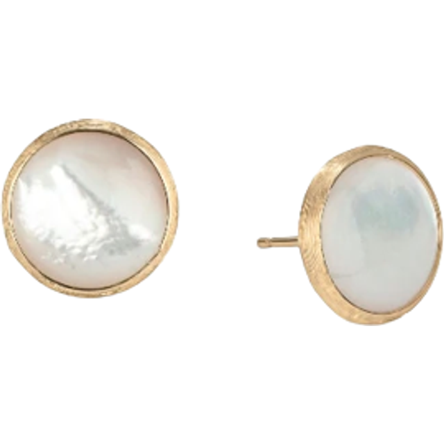 Marco Bicego 18K Yellow Gold Jaipur Mother-Of-Pearl Stud Earrings