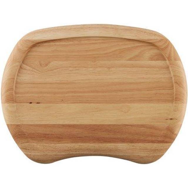 Ayesha Curry 47008 Pantryware Parawood Cutting Board / Parawood Serving Board - 16 Inch x 12 Inch  Brown
