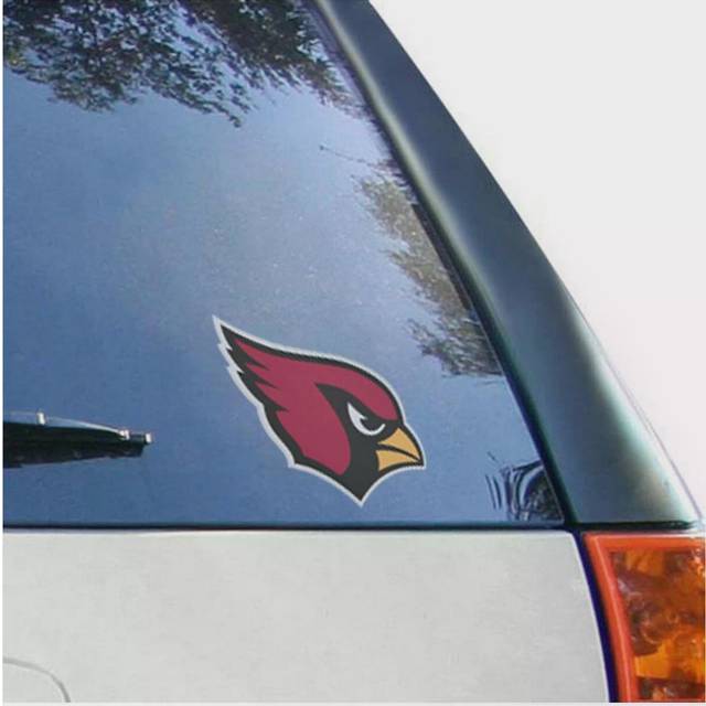 Wraft 1493464832 6 x 6 in. All Surface Logo Arizona Cardinals Decal