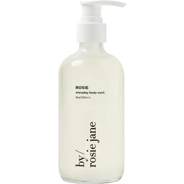 By Rosie Jane Everyday Body Wash (Rosie) - Hydrating Body Wash Made with Organic White Tea Extract & Cocoa Extract - Repairs Skin Elasticity & Collage