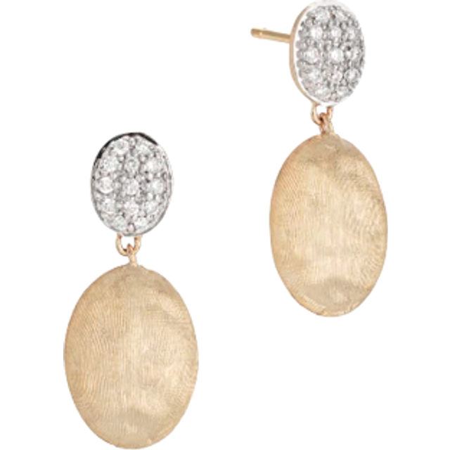 Marco Bicego Siviglia 18ct Yellow Gold Diamond Drop Earrings