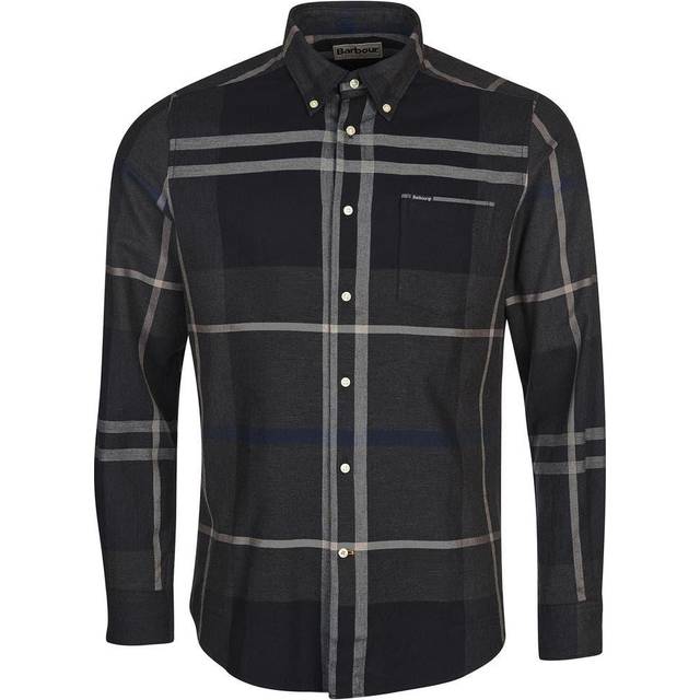 Barbour Dunoon Tailored Tartan Shirt - Graphite / X-Large