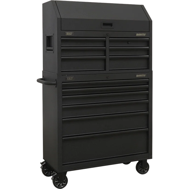AP36BESTACK Superline pro® Tool Chest Combination with Power Bar 12 Drawer - Sealey