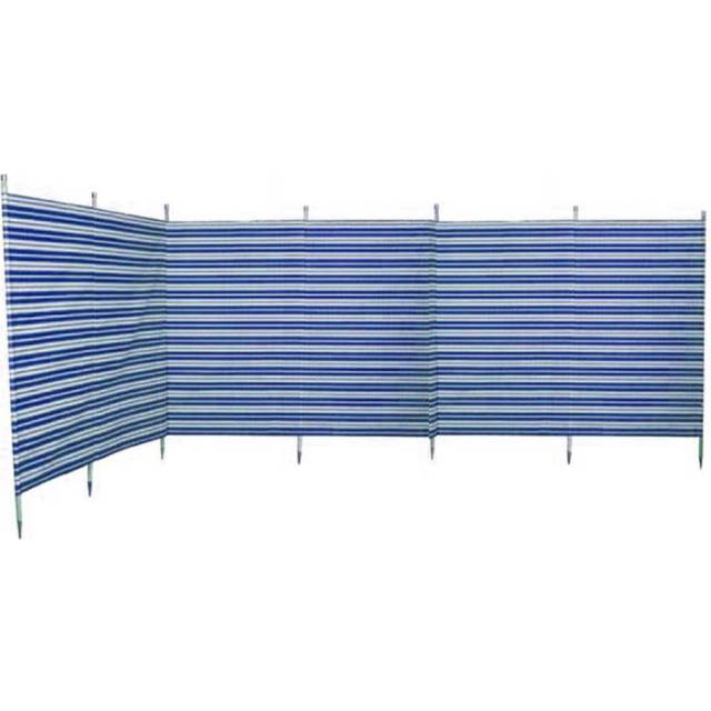 Blue Diamond 7 Pole Windbreak Navy Stripe