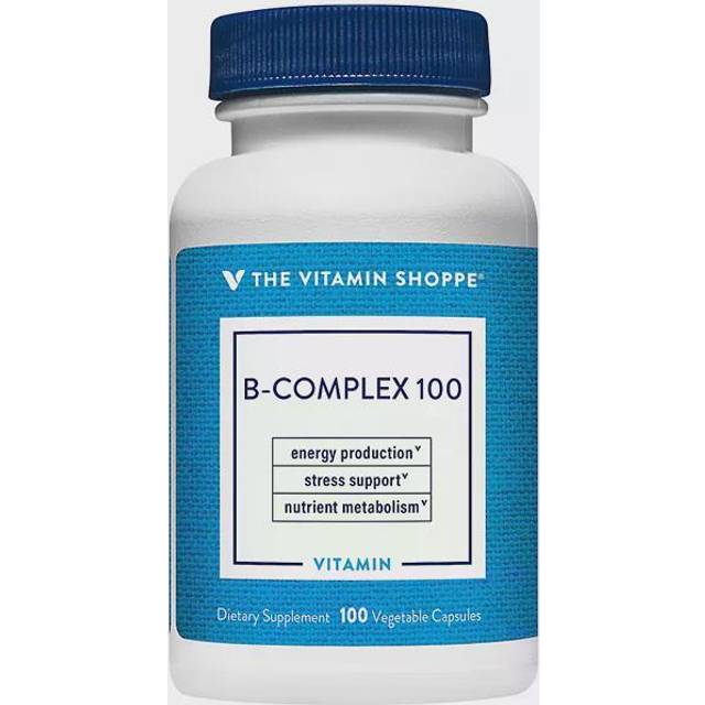 The Vitamin Shoppe  B-Complex 100  100 Vegetable Capsules