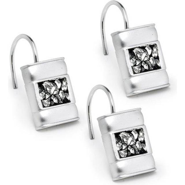 Popular Bath Silver Sinatra  Shower Hooks