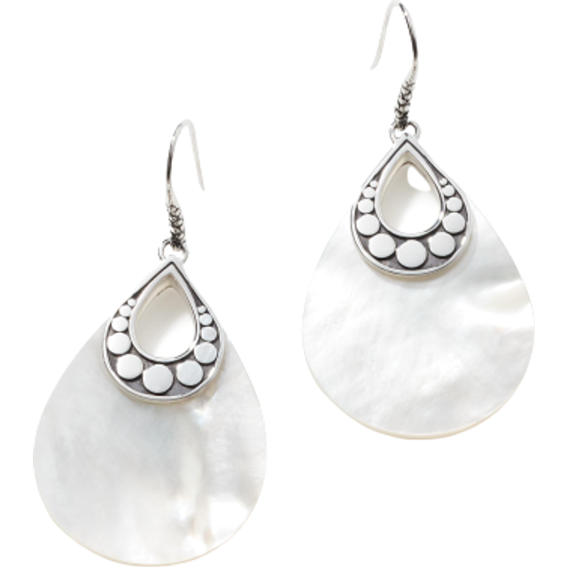 John Hardy Silver Pearl Essentials Earrings