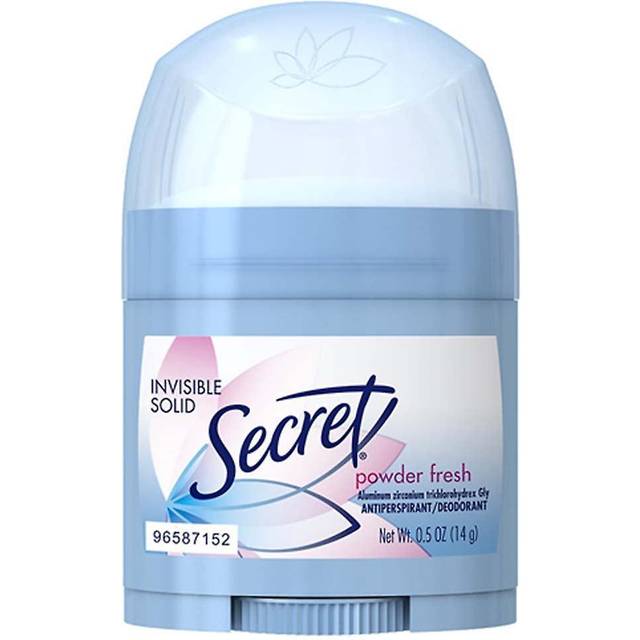 Secret Invisible Solid Antiperspirant Deodorant, Powder Fresh, 0.5 Oz