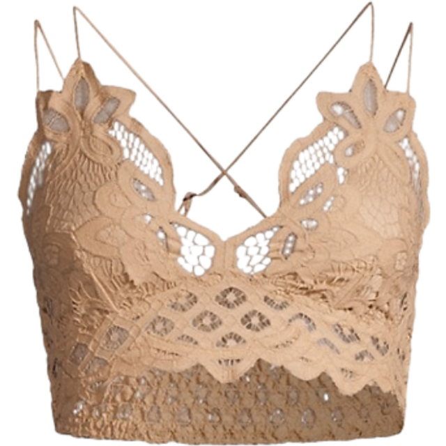 Adella Bralette in Nude - XS