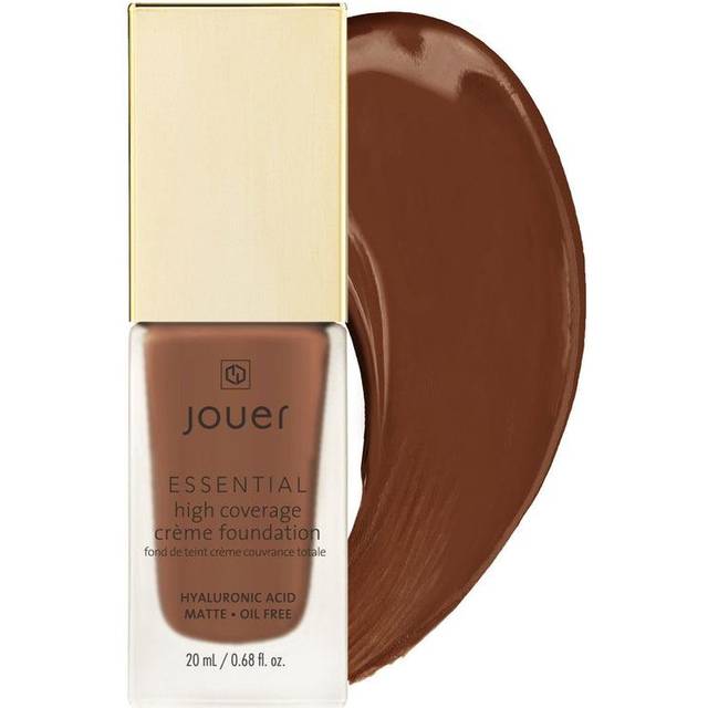 Jouer Cosmetics Essential High Coverage Creme Foundation 0.68 fl. oz. - Toffee