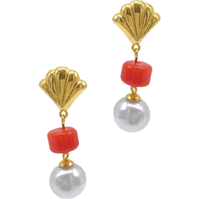 ADORNIA 14K Plated Drop Earrings