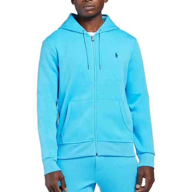Polo ralph lauren double knit tech zip hoodie sweater
