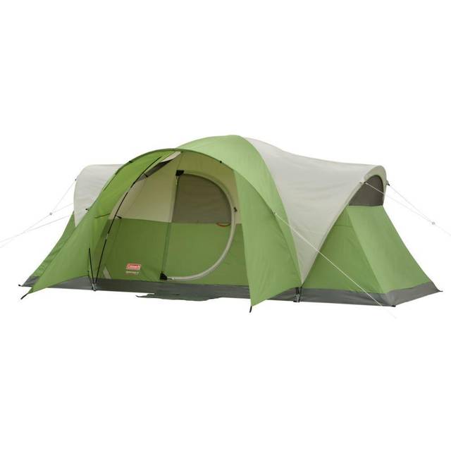 Coleman Montana Camping Tent  6/8 Person Family Tent with Included Rai