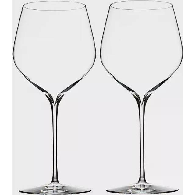 Waterford Crystal Elegance Cabernet Sauvignon Wine Crystal Glasses, 790ml, Set of 2, Clear