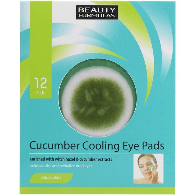 Beauty Formulas Cucumber Cooling Øjenmaske 12 stk