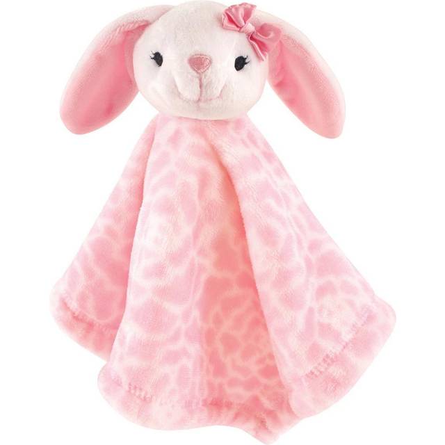 Hudson Baby Unisex Baby Animal Face Security Blanket  Bunny  One Size