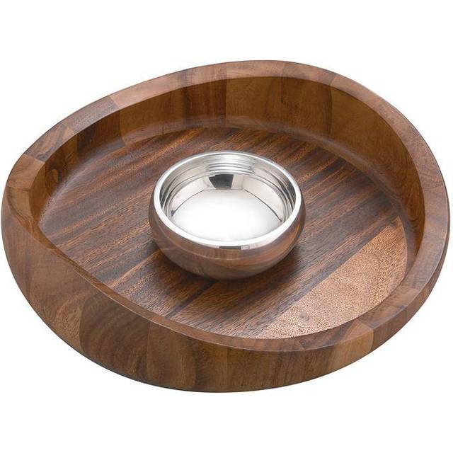 Nambe Butterfly Chip & Dip