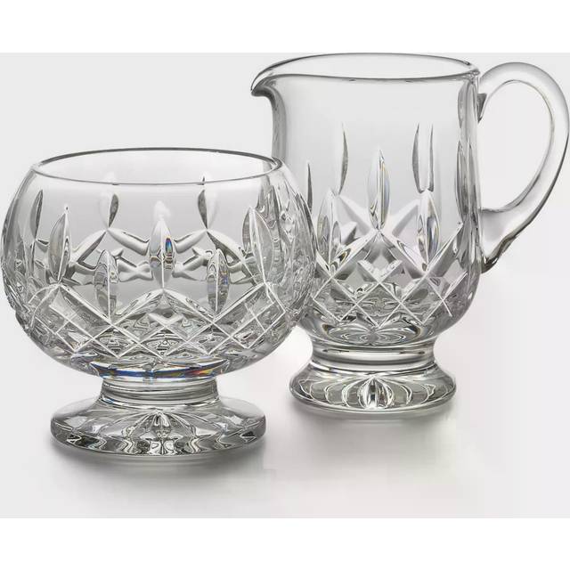 Lismore Footed Sugar & Creamer - Clear