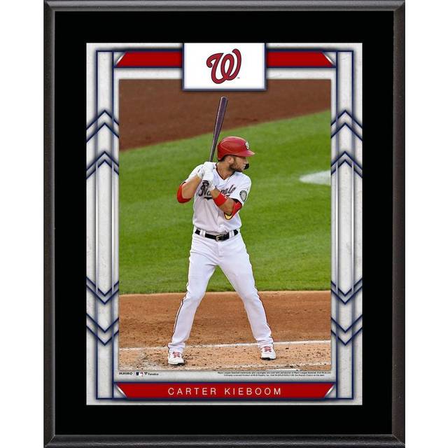 Carter Kieboom Washington Nationals 10.5'' x 13'' Sublimated Player Name Plaque