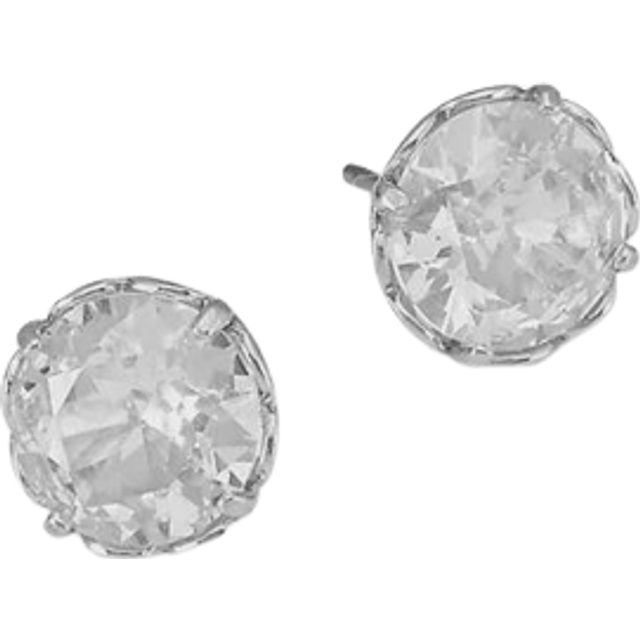 kate spade new york That Sparkle Cubic Zirconia Stud Earrings, Silver/Clear