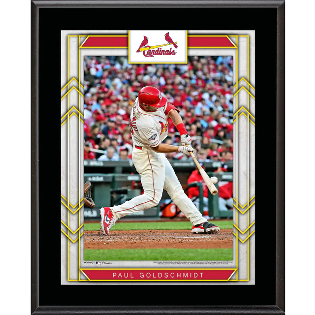 Paul Goldschmidt St. Louis Cardinals 10.5'' x 13'' Sublimated Player Name Plaque