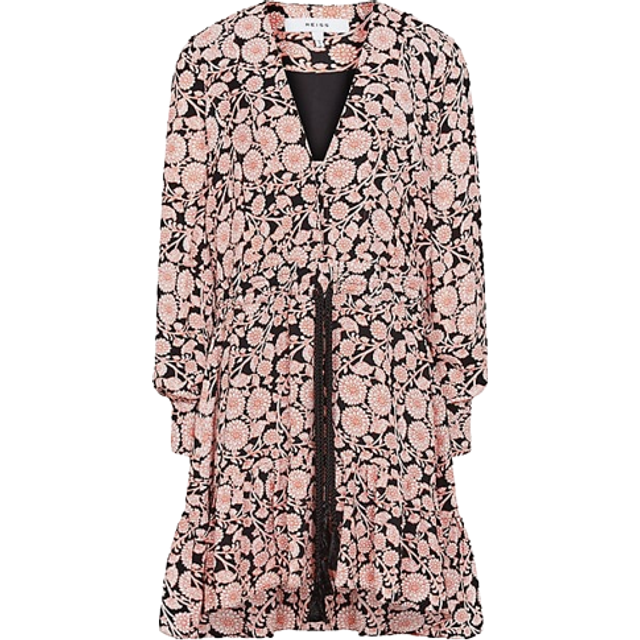 Reiss January Floral Print Flip Dress