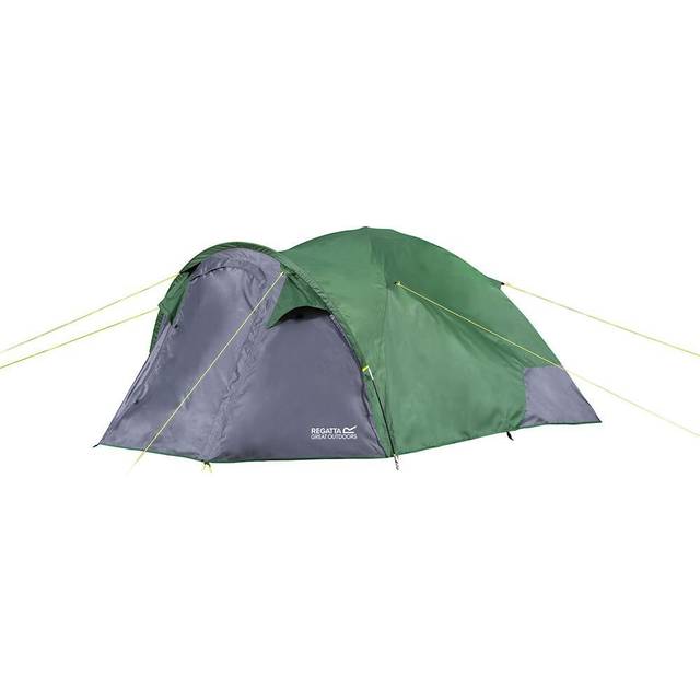 Regatta Kivu 3 Person Tent v3 GrnPstr/Ebny