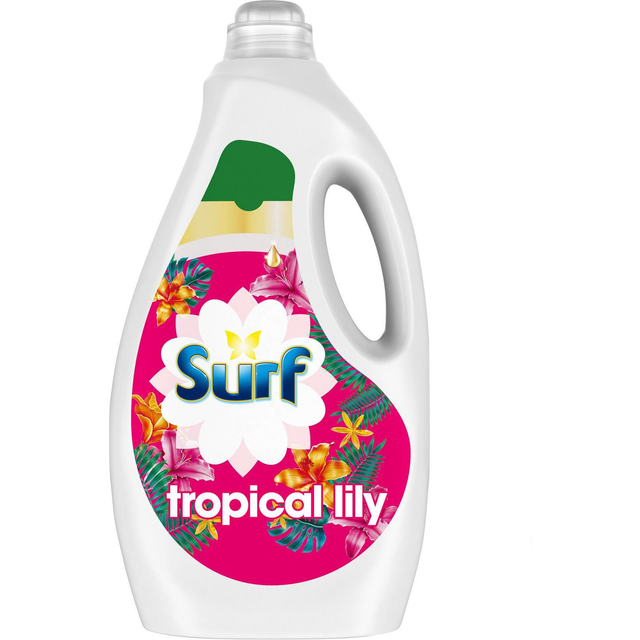 Surf Concentrated Liquid Laundry Detergent Tropical Lily 100 washes