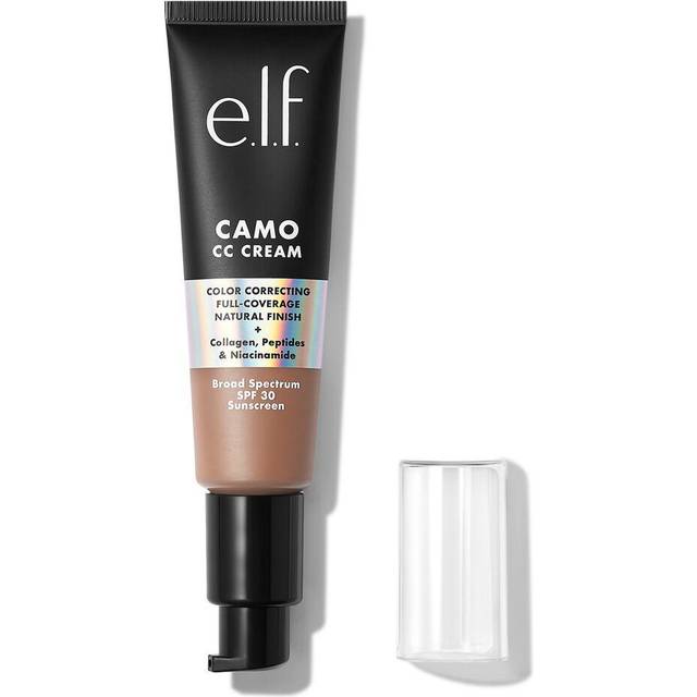 e. l.f. Cosmetics Camo Cc Cream in Deep With Neutral Undertones - Vegan and Cruelty-Free Makeup