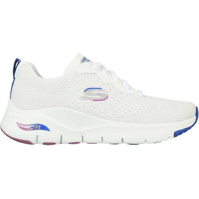 Skechers Women's Arch Fit Infinity Cool White Vegan Trainers - UK 5