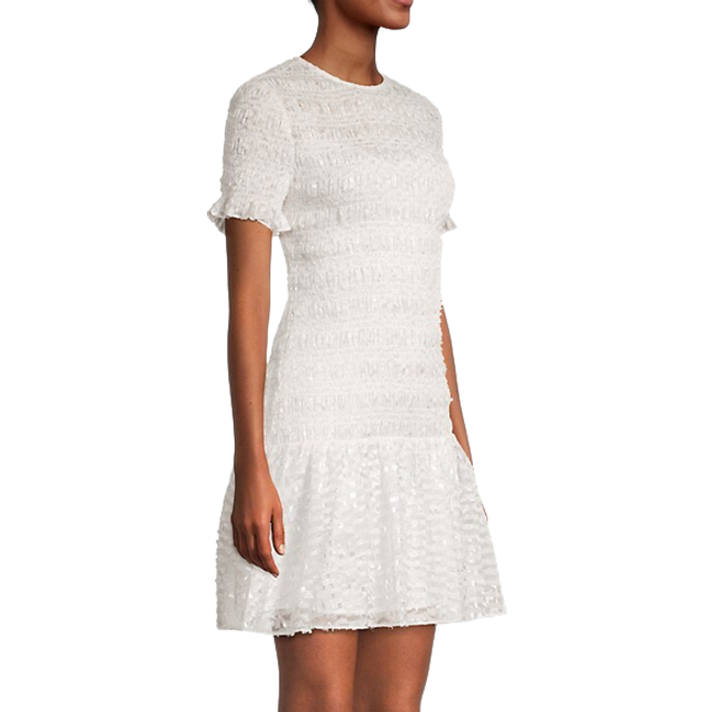 Ted Baker Smocked Mini Dress