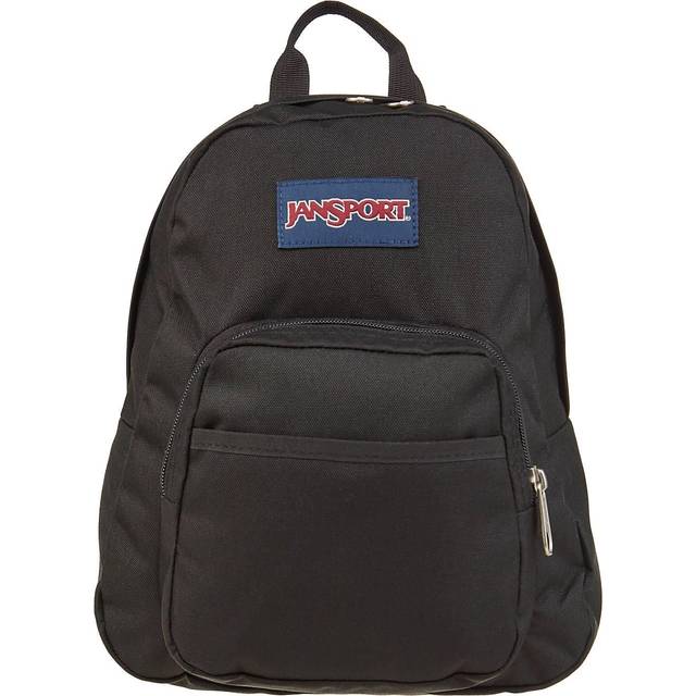 JanSport Half Pint Mini Backpack for Women  Men  Girls  Boys  Black  10.2 L - Durable Mini Bag Purse with Adjustable Shoulder Straps  Single Main Comp