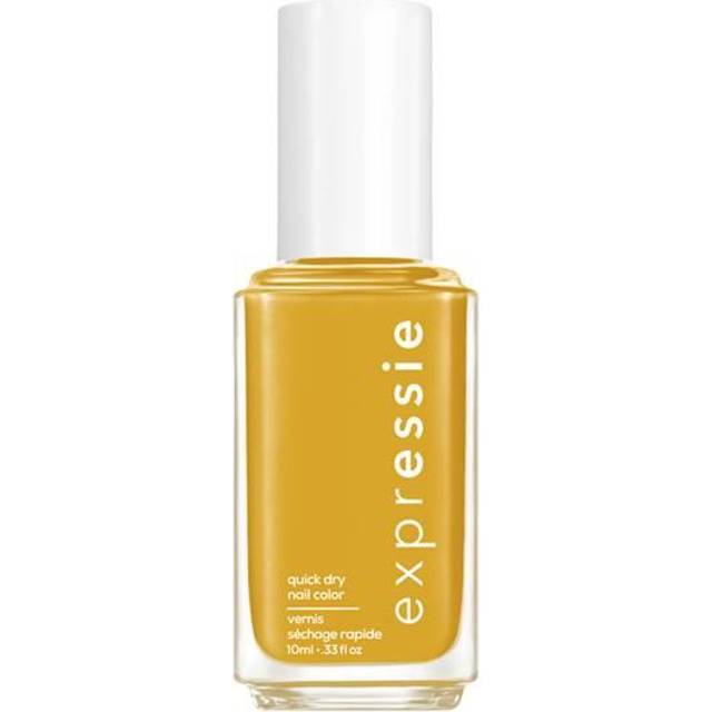 Essie Snabbtorkande nagellack "expressie", nr 300 taxi hopping, gul, vegansk formel, 10 ml