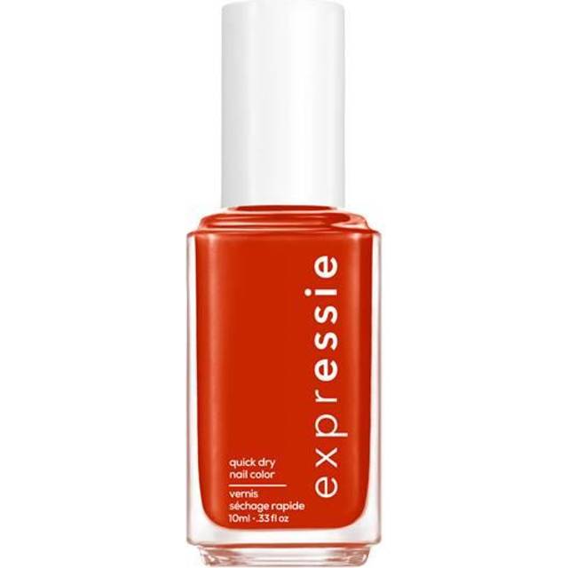 essie Expressie Nail Polish  QuickDry Bright Red Nail Polish  Vegan  Bold And Be Bold  033 fl oz