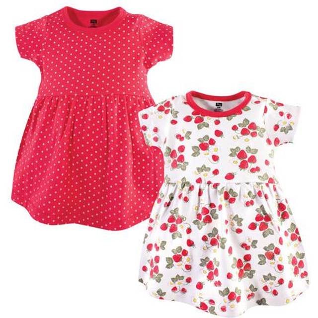 Hudson Baby Girl's Cotton Dresses  Strawberries  18-24 Months