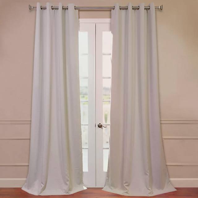 HPD Half Price Drapes Mörkläggningsgardin för sovrum och vardagsrum, 1 st, 127 x 305 cm, Fresco Blush