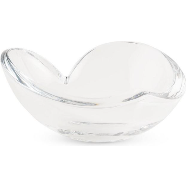 Nambe Glass Heart Bowl Medium