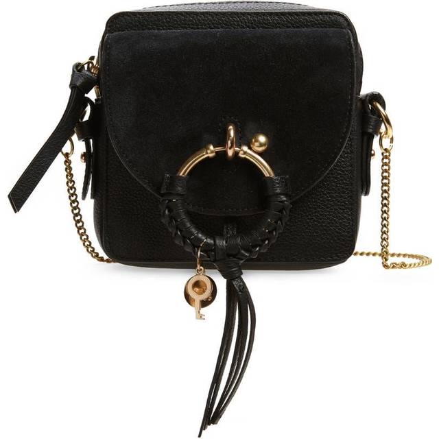 See by Chloe Small Joan Camera Bag - Black (Size W 15 cm x H 16 cm x D 4 cm)