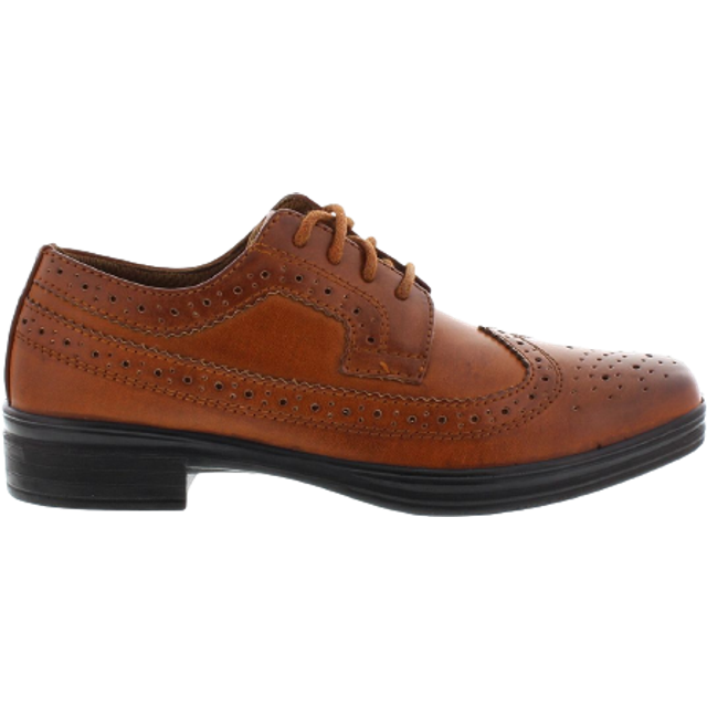 Deer Stags Boys' Ace Dress Comfort Wingtip Oxford/Luggage / 11 Little